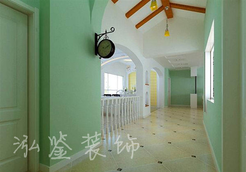 田園風(fēng)格玄關(guān)鞋柜設(shè)計